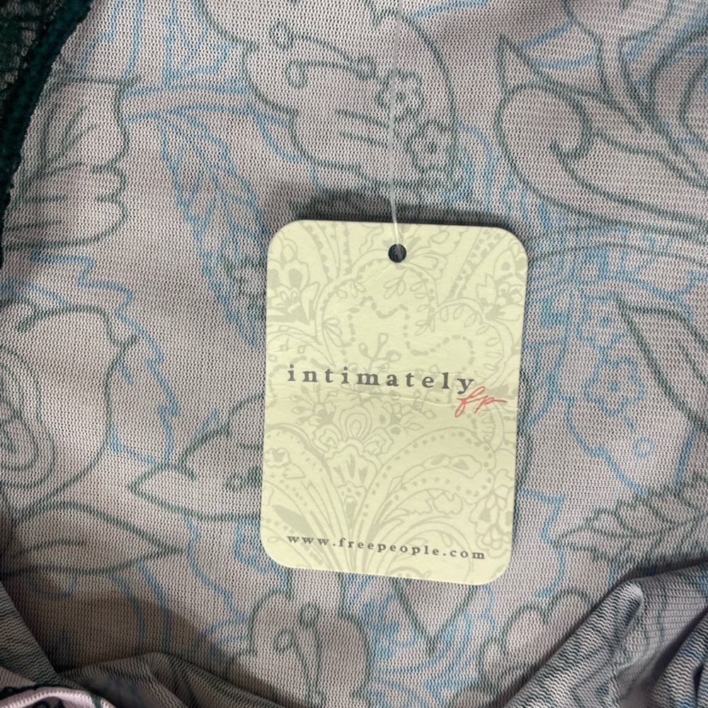 NWT Intimately Free People Suddenly Fine Floral Print Cutout Lace Trim Nightgown - Picture 13 of 16